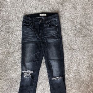 Madewell Jean Black/Grey Wash